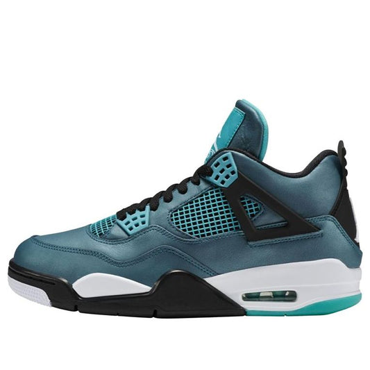 Air Jordan 4 Retro 30th 'Teal'  705331-330 Signature Shoe