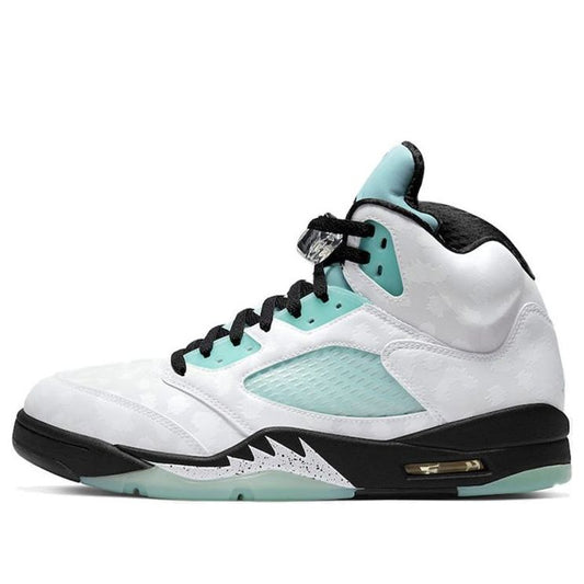 Air Jordan 5 Retro 'Island Green'  CN2932-100 Signature Shoe