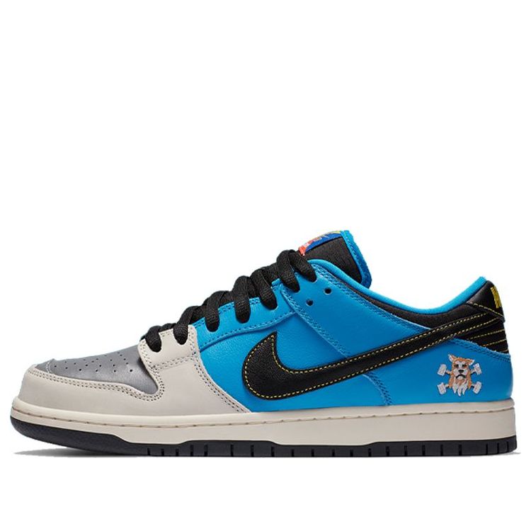 Nike Instant Skateboards x Dunk Low Pro SB Skateboard QS Blue  CZ5128-400 Iconic Trainers