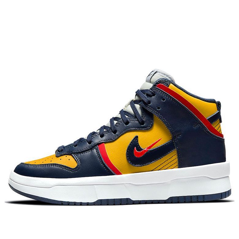 (WMNS) Nike Dunk High Up Rebel 'Michigan'  DH3718-701 Classic Sneakers