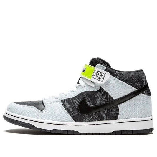 Nike Dunk Mid Premium SB 'Heavy Mental'  314381-002 Signature Shoe