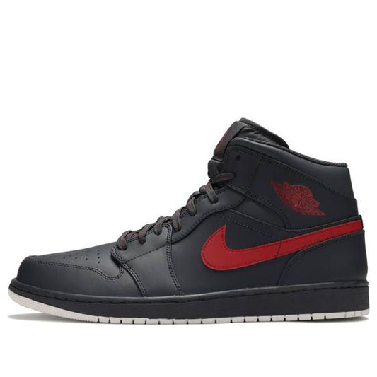 Air Jordan 1 Retro Mid 'Anthracite'  554724-045 Iconic Trainers