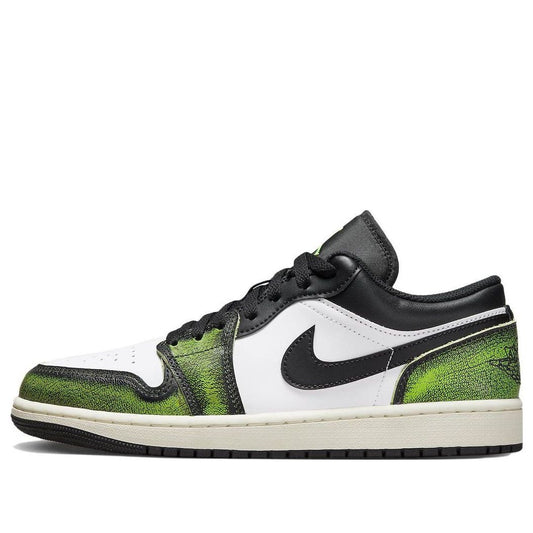 Air Jordan 1 Low SE 'Wear-Away - Electric Green'  DN3705-003 Classic Sneakers