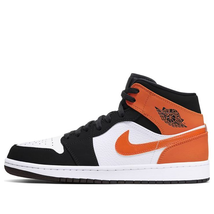 Air Jordan 1 Mid 'Shattered Backboard'  554724-058 Signature Shoe